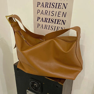 PU Leather Women Shoulder Crossbody Bag Large Capacity Purse Handbag