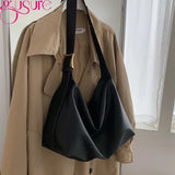 PU Leather Women Shoulder Crossbody Bag Large Capacity Purse Handbag