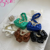 Quilted PU Leather Shoulder Bag for Women