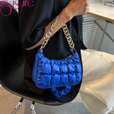 Quilted PU Leather Shoulder Bag for Women