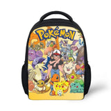 Cartoon Kindergarten Backpack Baokemeng-Anime Pattern Students School Bag