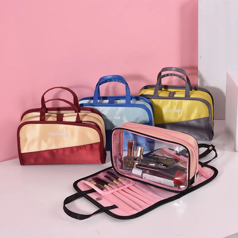 PVC Cosmetic Bag Makeup Organizer Travel Portable Storage Bag