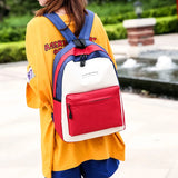 Harajuku Canvas Backpack Women School Bags Students Rucksack Bookbags