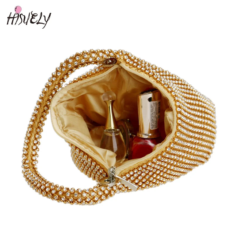 Soft Beaded Women Evening Bags Cover Open Style Lady Wedding Bridalmaid Handbags