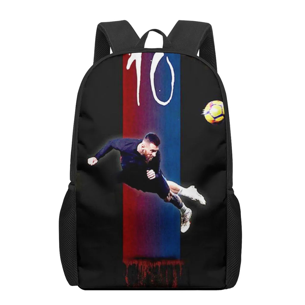 Neymar 3D Print School Backpacks Kids Bag Kindergarten