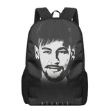 Neymar 3D Print School Backpacks Kids Bag Kindergarten