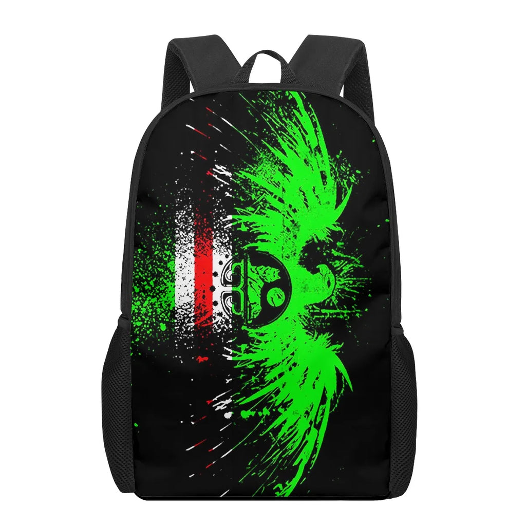 Chechnya Flag 3D Printing School Book Bag for Kids