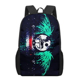 Chechnya Flag 3D Printing School Book Bag for Kids