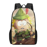 South-Park 16Inch 3D Print Orthopedic Backpack Kids School Bag