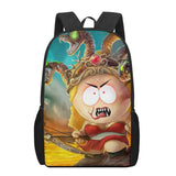 South-Park 16Inch 3D Print Orthopedic Backpack Kids School Bag