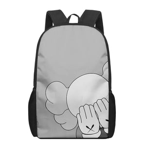 Kaw 3D Pattern School Bag for Children Book Bags Kids Backpack