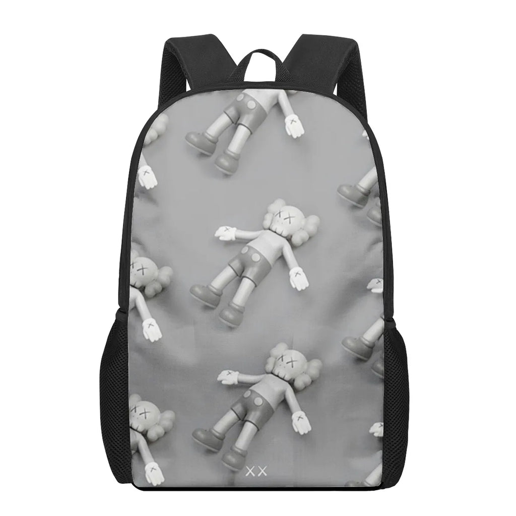 Kaw 3D Pattern School Bag for Children Book Bags Kids Backpack