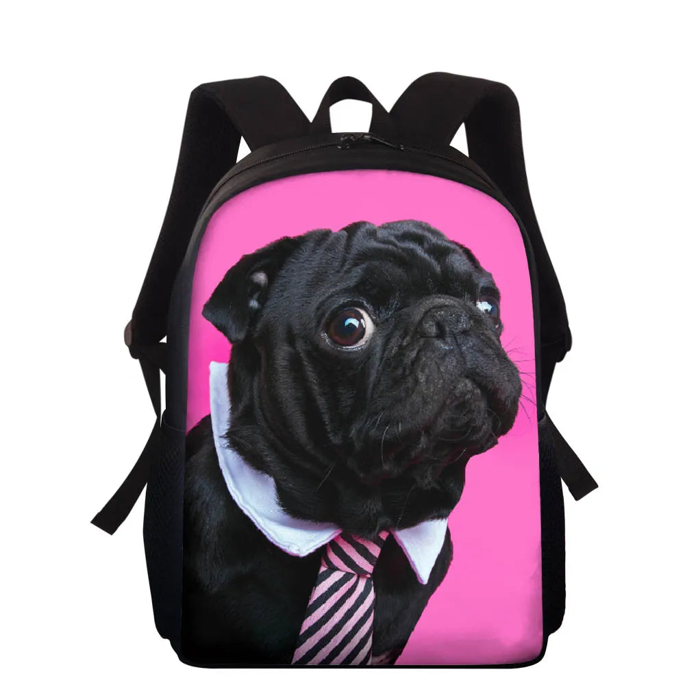 Cartoon Little Dog Kids School Backpack