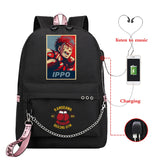 Hajime No Ippo Anime Backpack High-capacity Schoolbag