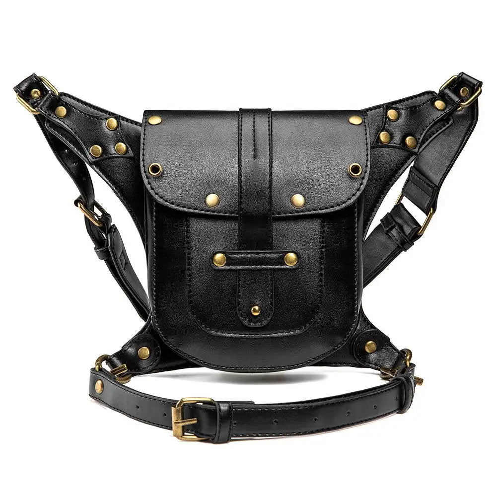 Halloween Messenger Bag Punk Tactical Waist Bag Fanny Pack