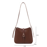 Leather Shoulder Bag Female Travel Messenger Bags Crossbody Bags for Girls