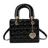 Quilted Square Handle Bag Classic Totes Women Shoulder Bags