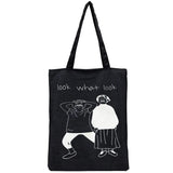 Cartoon Messenger Bag Reusable Shopping Hot Canvas Women Bags