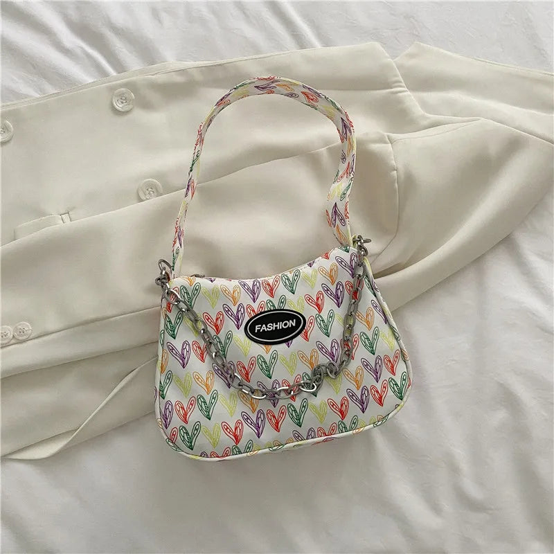 Women's Shoulder Bags Chain Oxford Cloth Bags