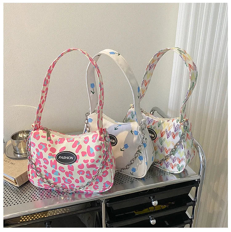 Women's Shoulder Bags Chain Oxford Cloth Bags