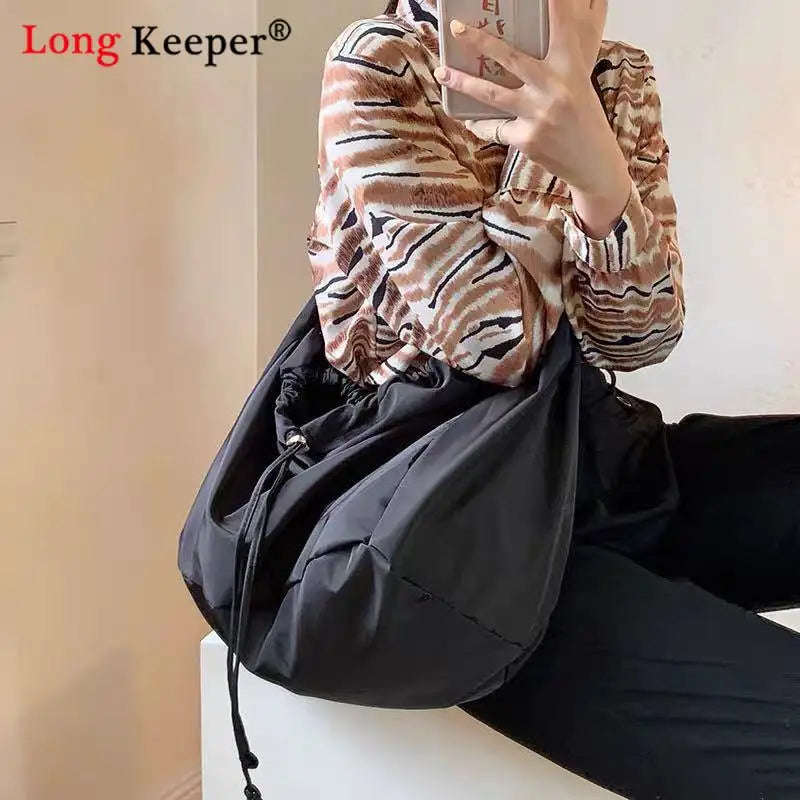 Large Capacity Nylon Gym Tote Bag Travel Crossbody Bags