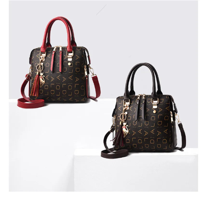 Leather Tote Bag for Women Ladies Handbag