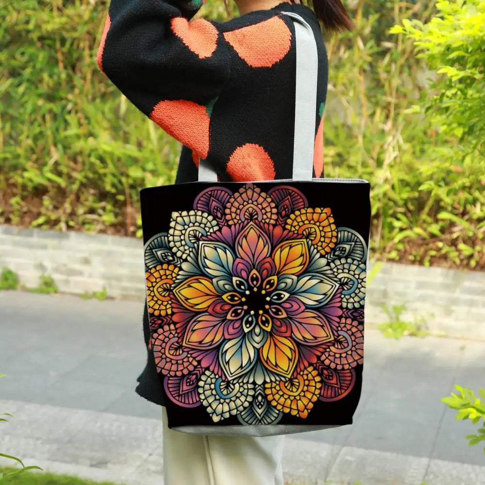 Bohemia Ethnic Print Large Capacity Shoulder Bag