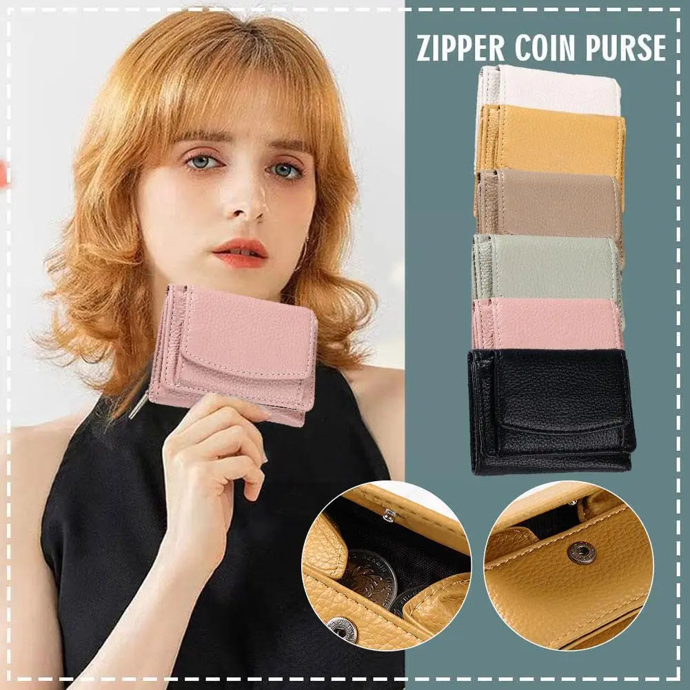 RFID Soft Leather Purse O5E8