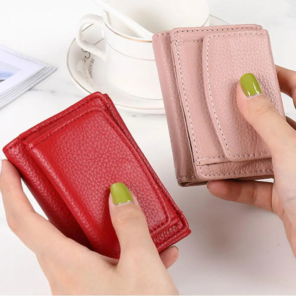 RFID Soft Leather Purse O5E8