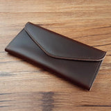 Smartphone Clutch Wallet Vintage Leather Women's Wallet