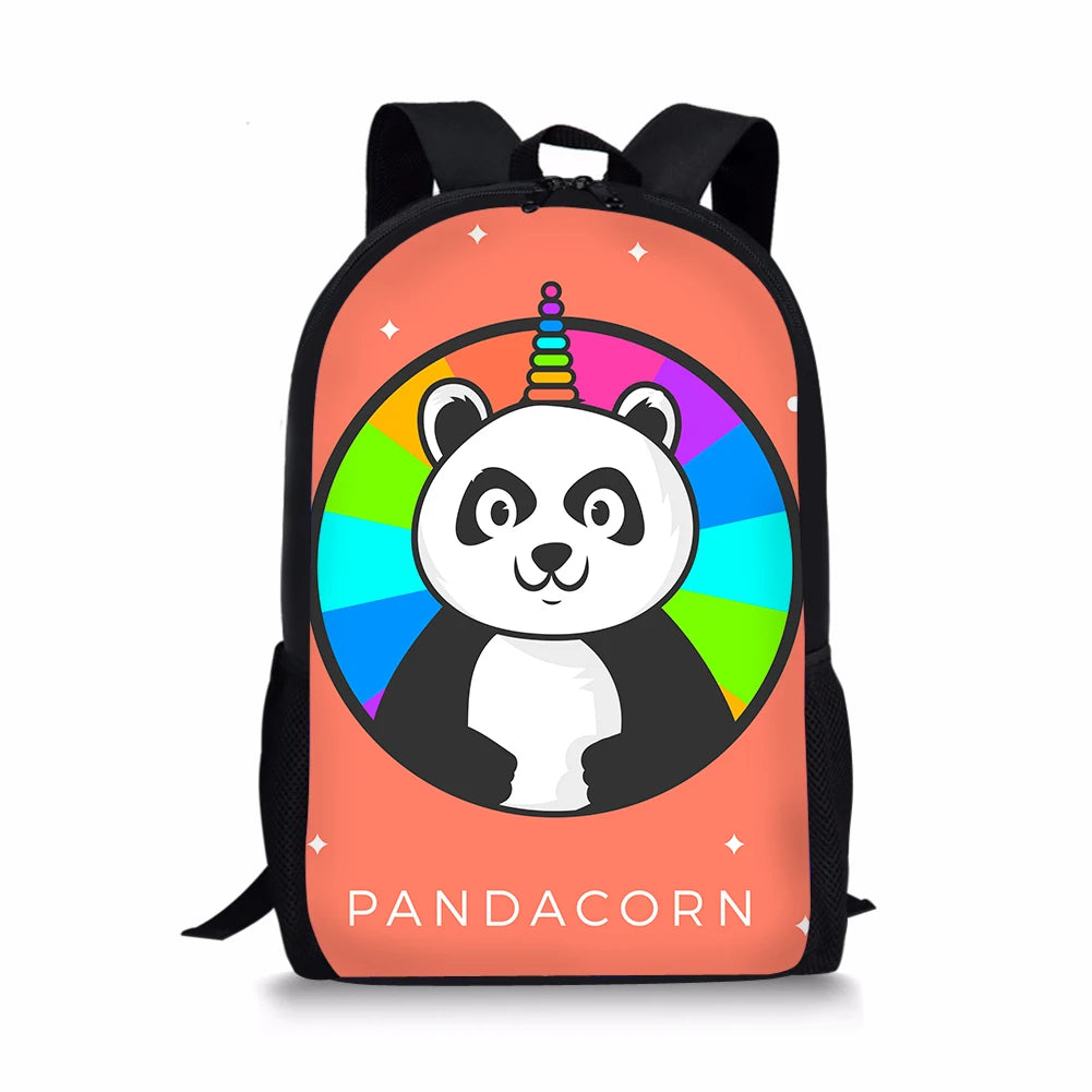 HaoYun Children's Backpack Panda Unicorn School Bags