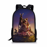Bulldogs Prints Kids School Backpack