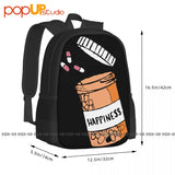 Happiness Pills Drugs Tumblr Hipsterindie High Heartbreak Backpack