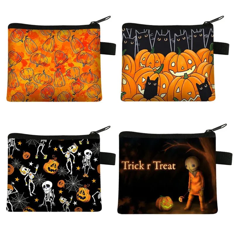 Halloween Candy Bag Gift Cookie Bags Children's Wallet Bags