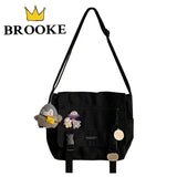 Harajuku Canvas Women Crossbody Bag Casual Handbag