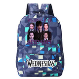 Harajuku Wednesday School Backpacks Addams Schoolbags Vintage Wednesday Kids Sch