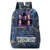 Harajuku Wednesday School Backpacks Addams Schoolbags Vintage Wednesday Kids Sch