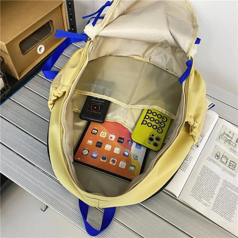 Harajuku Women Large Capacity Nylon Backpack