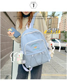 Harajuku Women Large Capacity Waterproof Backpack for Teenage Girls