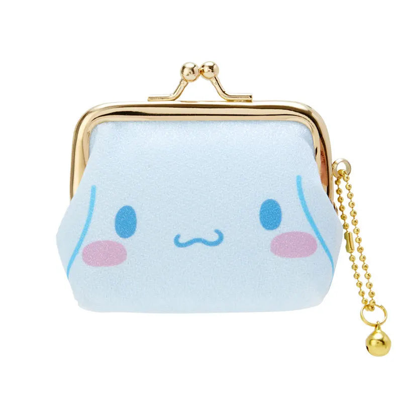 Hello Kitty Coin Purse My Melody Keychain Wallet Kawaii Clutch