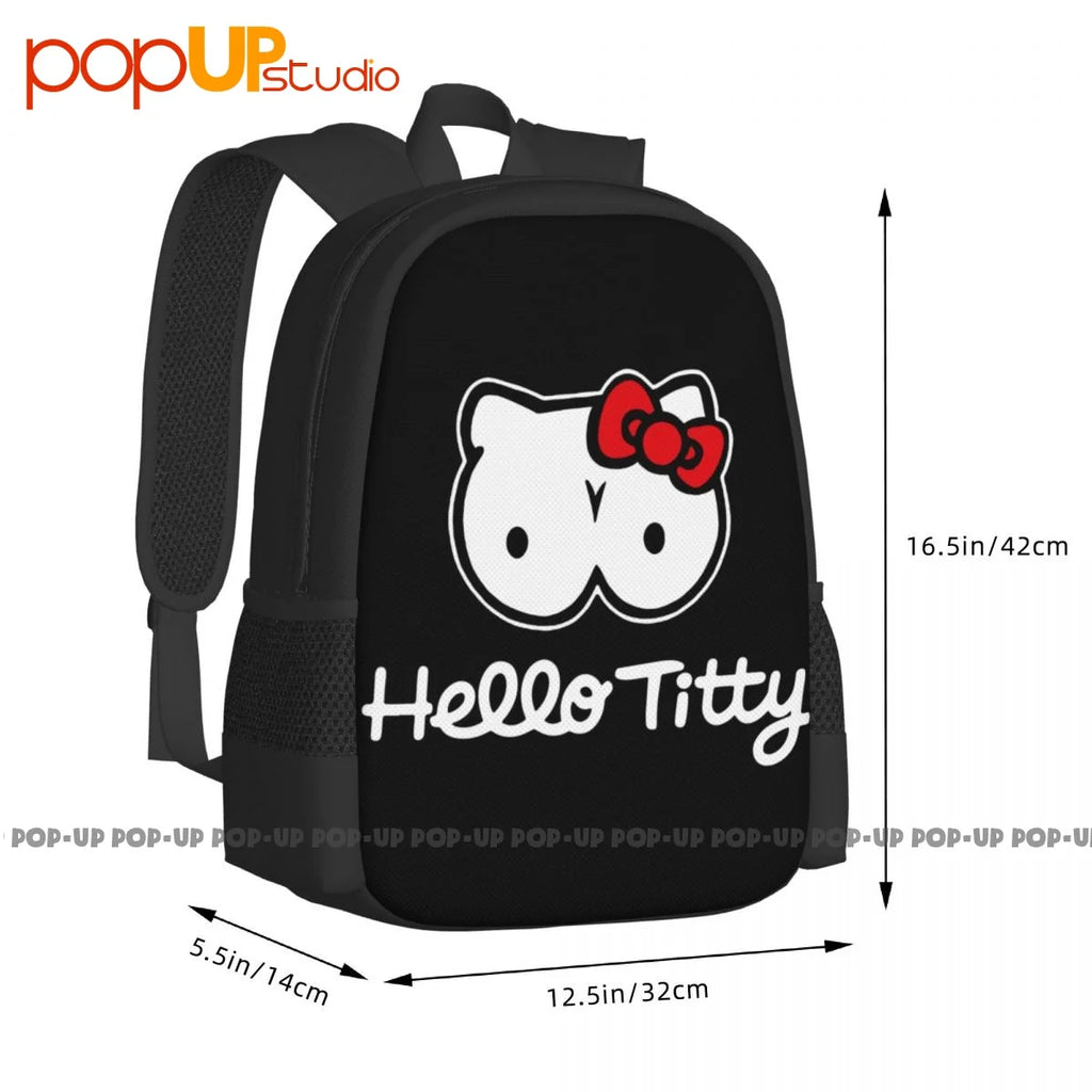 Titty Backpack Large Capacity Travel Storage Bag Riding Backpack