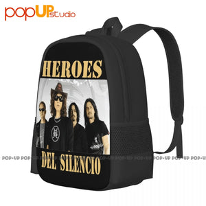 Heroes Del Silencio 01 Backpack Vintage Shoe Bag