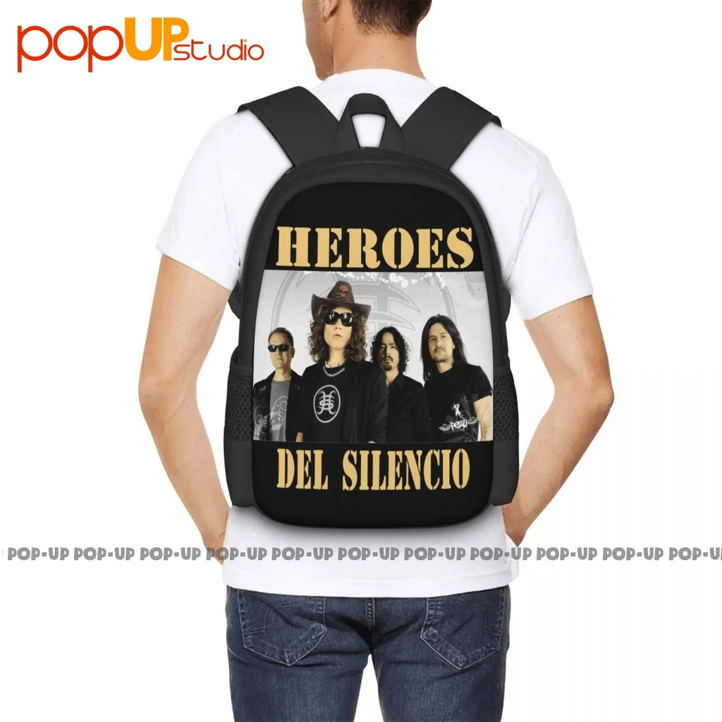 Heroes Del Silencio 01 Backpack Vintage Shoe Bag