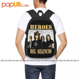 Heroes Del Silencio 01 Backpack Vintage Shoe Bag