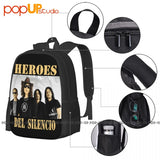 Heroes Del Silencio 01 Backpack Vintage Shoe Bag