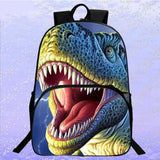 3D Printing Dinosaur Boys And Girls Backpack Schoolbag