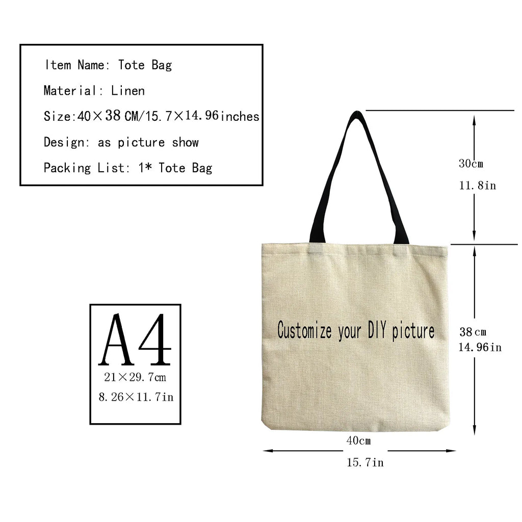 Cat Print Eco Reusable Shopping Bag for Women