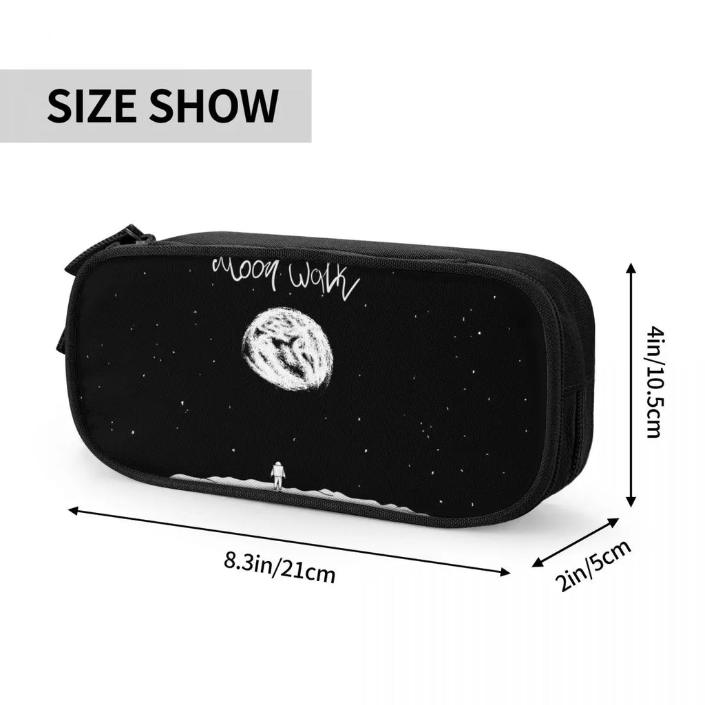 2 Layered Pencil Organizer Pen Storage Case for Girls and Ladies