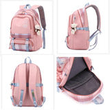 Cartoon Student Schoolbag Women's Backpack Bookbag for Teenage Girls