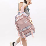 Cartoon Student Schoolbag Women's Backpack Bookbag for Teenage Girls